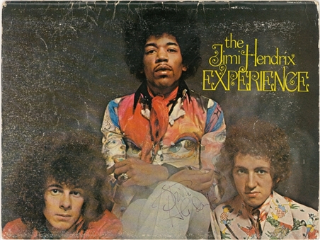 Jimi Hendrix Signed Music Sheet and Picture Booklet The Jimi Hendrix Experience Electric Landyland (JSA)